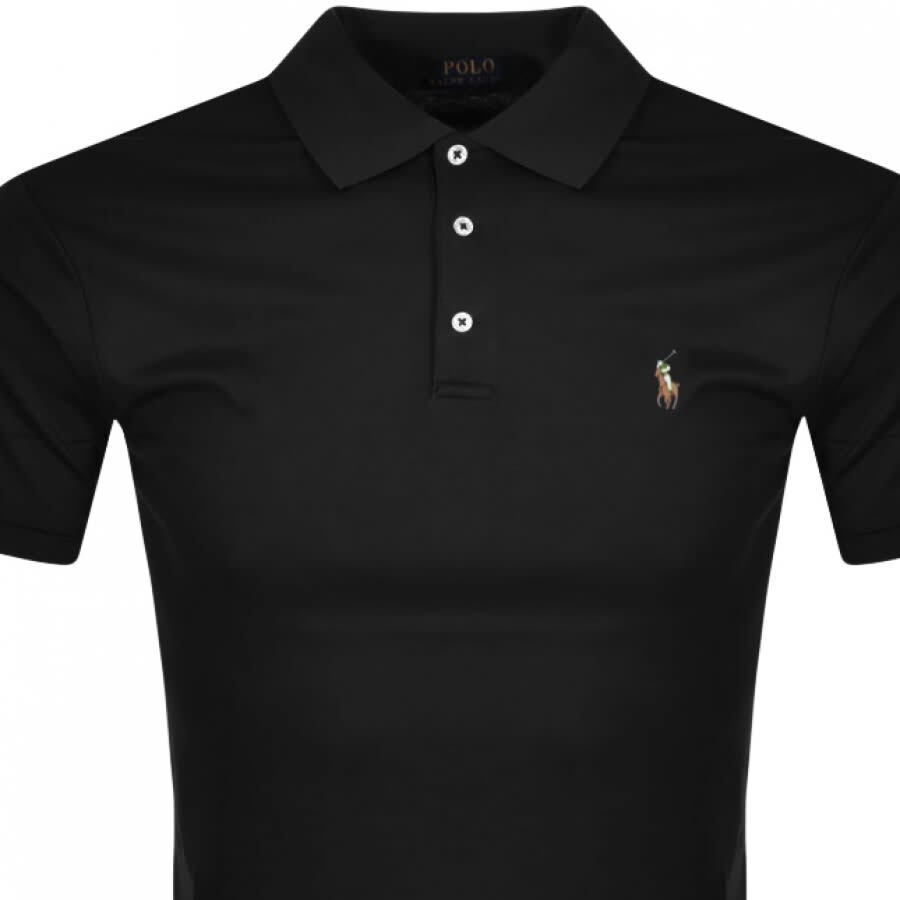 Ralph Lauren Slim Fit Polo T Shirt Black | Mainline Menswear us